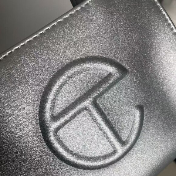 💖💖Telfar Shopping Bag Silver New - Picture 2 of 4